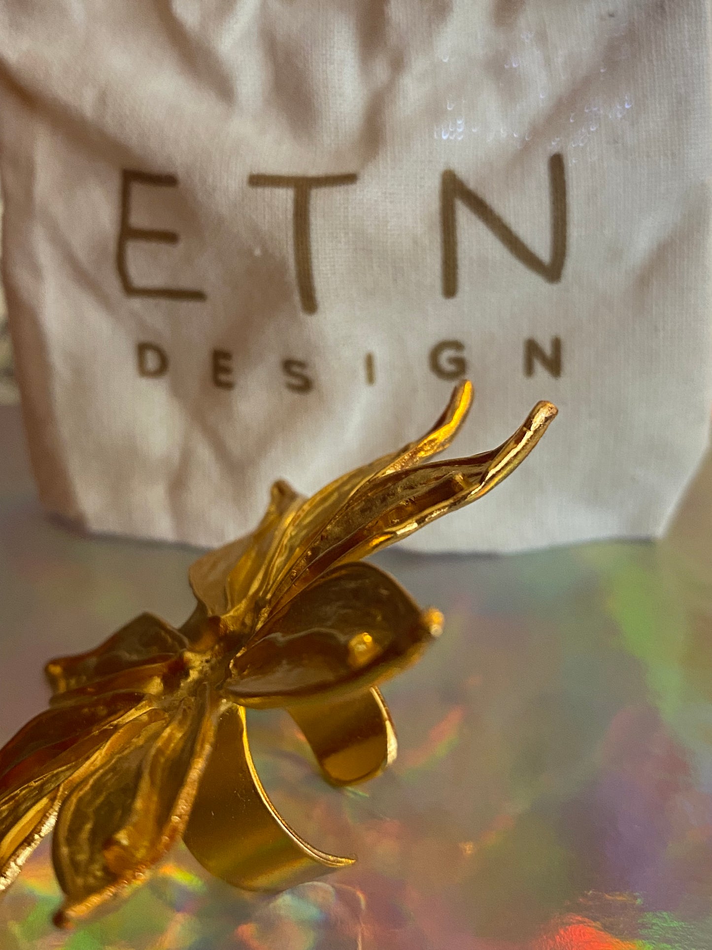 Columbia’s Designer ETN’s Gold Plated Ring
