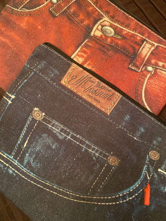 Denim Style Pouch
