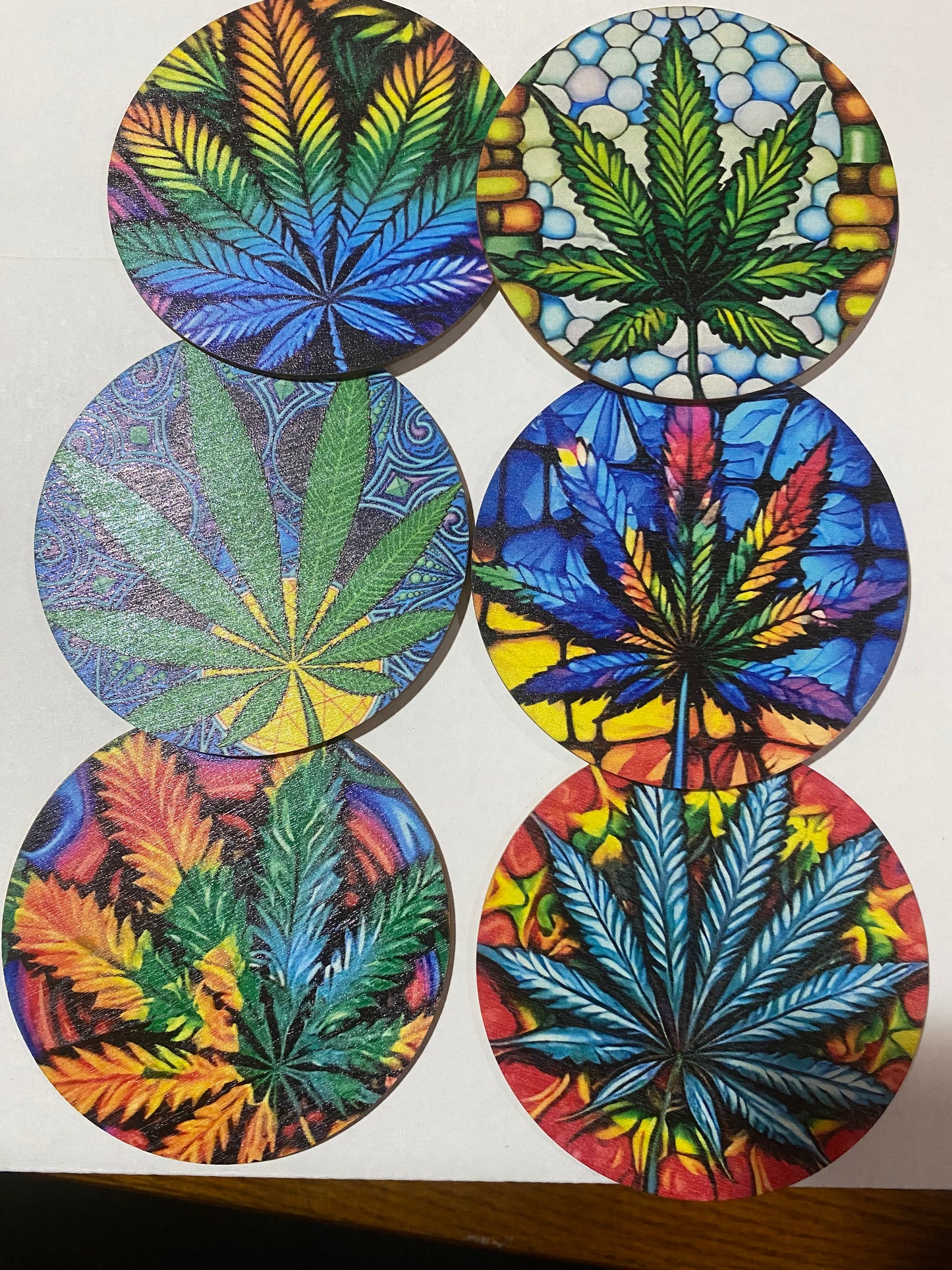 Set of 6, 420 Friendly Coaster