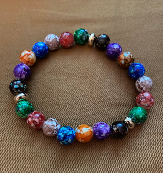 Colored Stone  Bracelet