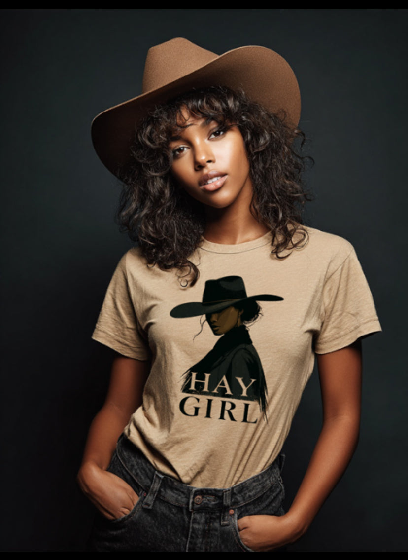 Hay Girl Tee