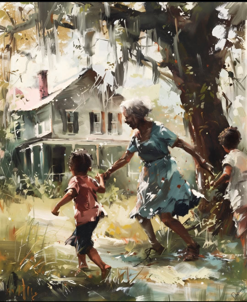 MeMaw’s House Digital Print 24x36