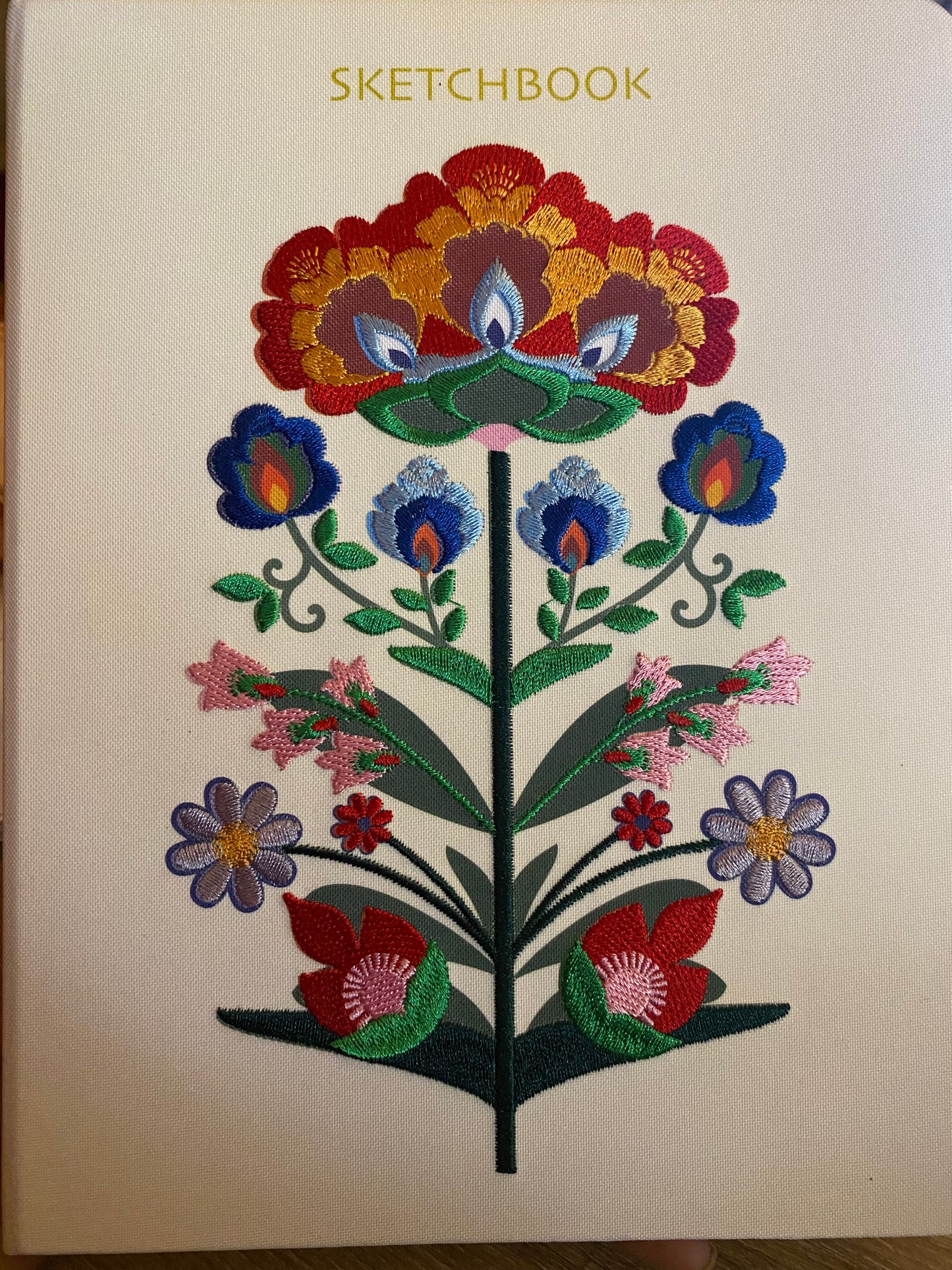 Embroidered Sketchbook