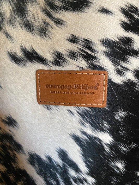 Designer Handmade Cueropapel&tijera handbag