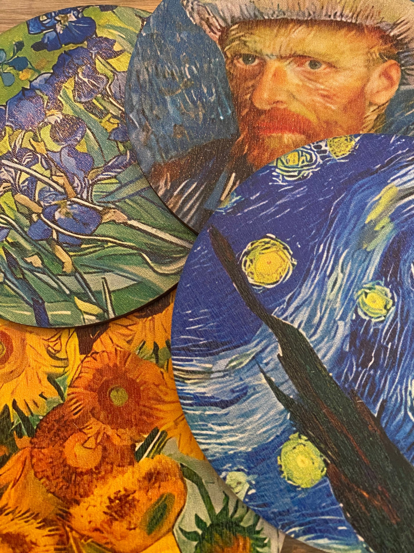 Van Gogh Coasters- Set of 4