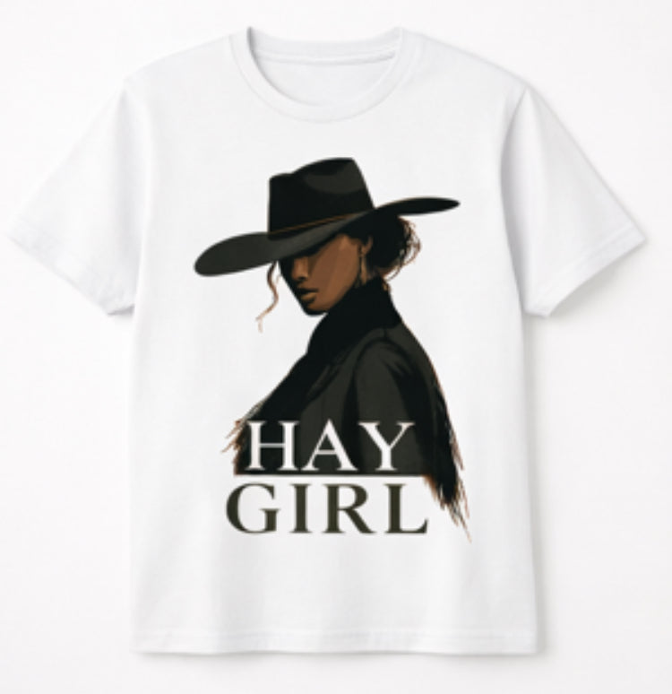 Hay Girl T-Shirts