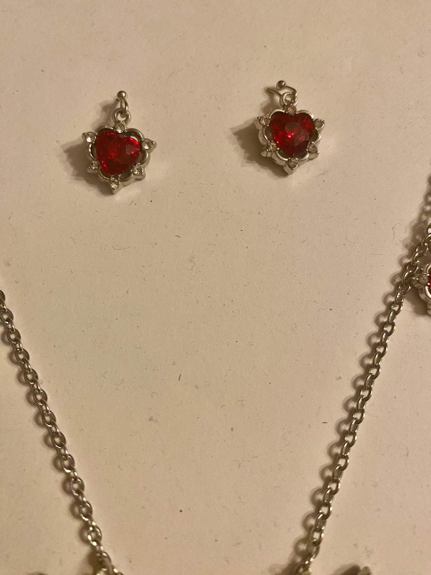 Red Heart 3 Piece Set by Designs by K Marie